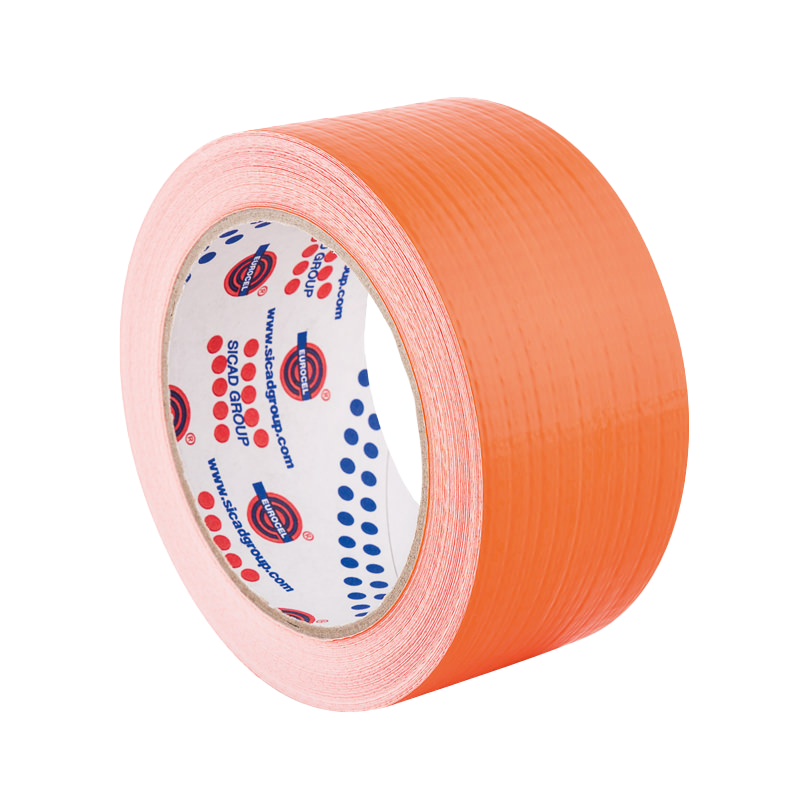 SK210 orange vävtejp med tryckt kärna