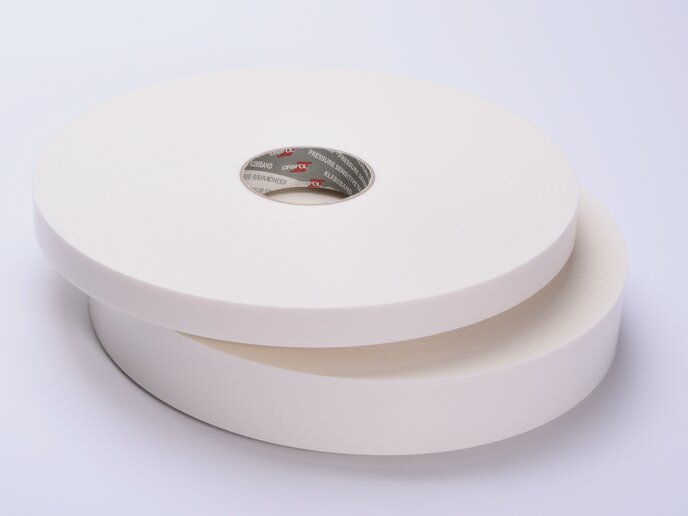 Orabond® 1836 Dubbelhäftande PE-skum 1,6 mm vit syntetgummi – produktbild från tillverkaren