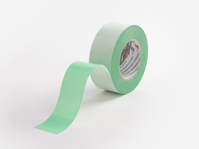 Orafix® 1291 Dubbelhäftande vattenlöslig tissuetejp grön 100 µm