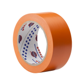 SK4342 orange byggtejp i PVC med tryckt kärna