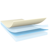 tesa® 4980 Dubbelhäftande slät laminatfilmstejp - tesa-double-sided-tackified-acrylic-adhesive-with-pet-film-backing-transparent-illustration.png