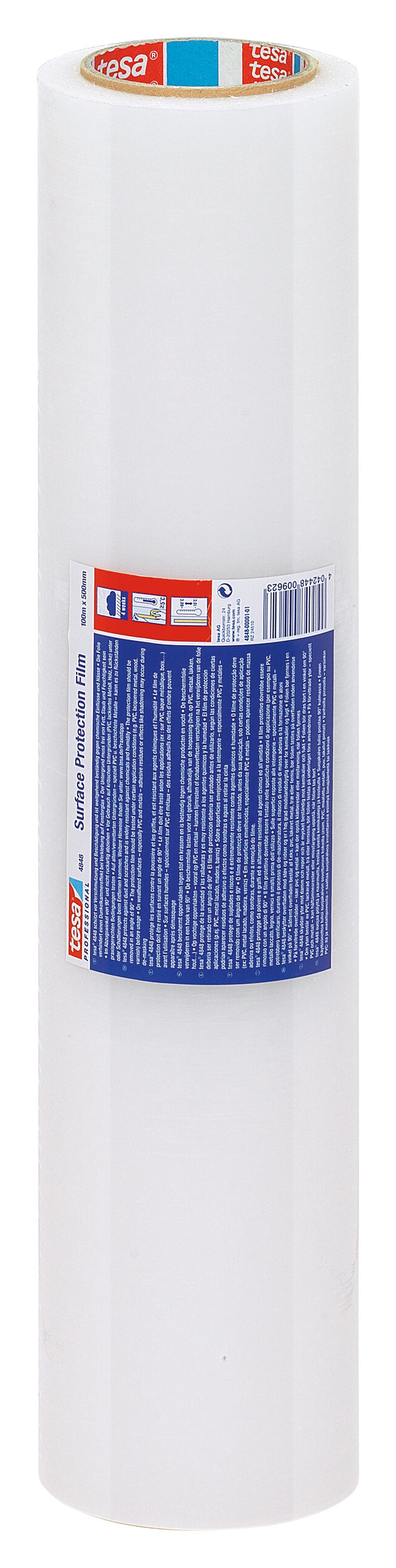 tesa® 4848PV0 Transparent ytskyddsfilm för stora ytor vid fordons- och måleritillämpningar - tesa 4042448009623 04848-00001 li401 front pa.jpg